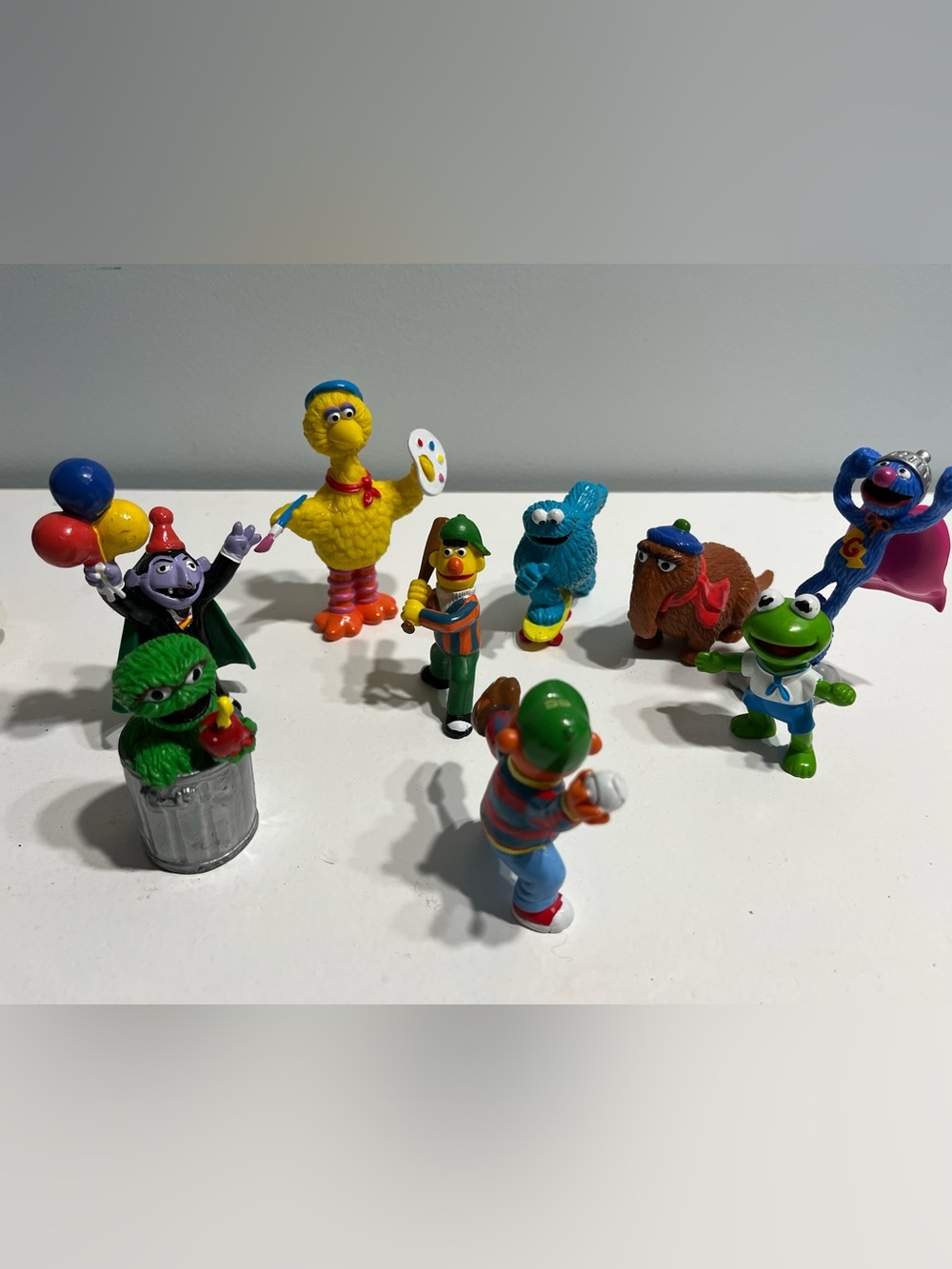 Vintage Applause Sesame Street Muppets PVC Figures (lot of 9) 80's & 90’s